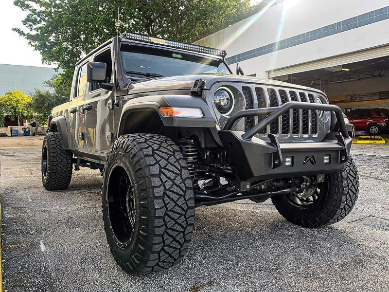 ORACLE Lighting 5839-504-PSC - ORL5839-504-PSC - Oracle Oculus Bi-LED Projector Headlights for Jeep JL/Gladiator JT Satin Silver 5500K - Shipped in Europe - Tuningsupply.com