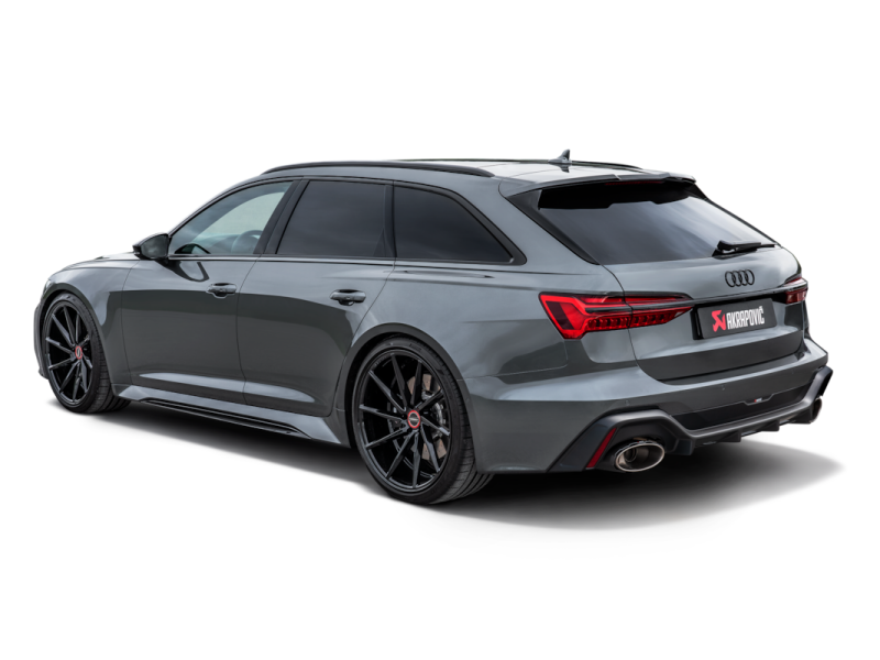 Akrapovic S-AU/T/2H - AKRS-AU/T/2H - Akrapovic 2023 Audi RS6 Avant (C8) Evolution Line Cat Back (Titanium) (Req Link Pipe Set) - Shipped in Europe - Tuningsupply.com