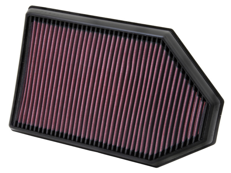 K&N Engineering 33-2460 - KNN33-2460 - K&N Replacement Air Filter for 11 Chrysler 300/300C / Challenger 3.6L/5.7L/6.4L / Charger 3.6L/5.7L - Shipped in Europe - Tuningsupply.com