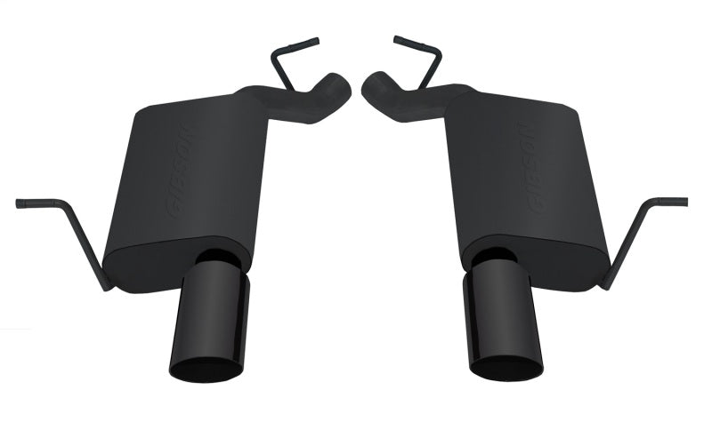 Gibson 616006B - GIB616006B - Gibson 11+ Dodge Durango R/T 5.7L Black Ceramic SS Axle-Back Exhaust - Shipped in Europe - Tuningsupply.com