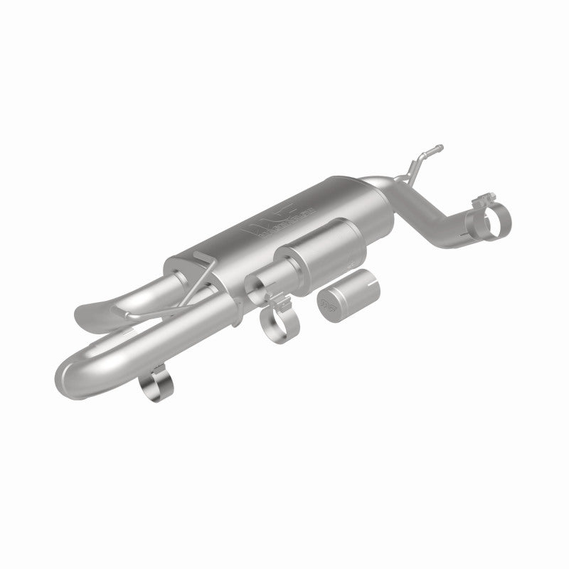 Magnaflow 19668 - MAG19668 - MagnaFlow 07-18 Jeep Wrangler JK Overland Series Axle-Back Exhaust System - Shipped in Europe - Tuningsupply.com