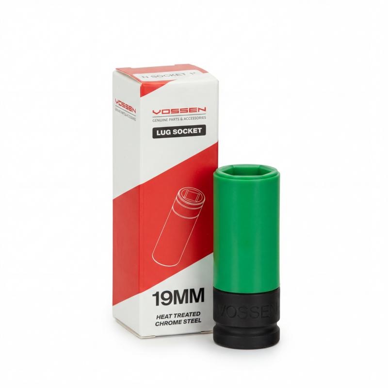 Vossen LUG-N-SOCKET-19 - VOSLUG-N-SOCKET-19 - Vossen Lug Nut Socket - 19mm Protective Sleeve - Shipped in Europe - Tuningsupply.com
