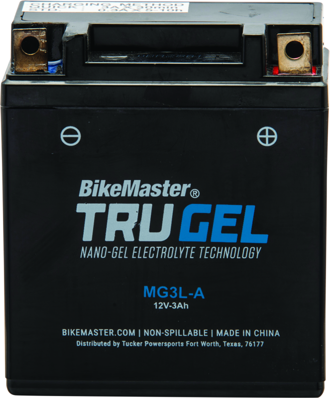 BikeMaster 780529 - BKM780529 - BikeMaster Trugel Batterie MG3L-A - Shipped in Europe - Tuningsupply.com