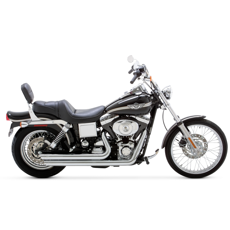 Vance and Hines 17912 - VAH17912 - Vance & Hines HD Dyna 91-05 Big Shots Staggered Full System Exhaust - Shipped in Europe - Tuningsupply.com