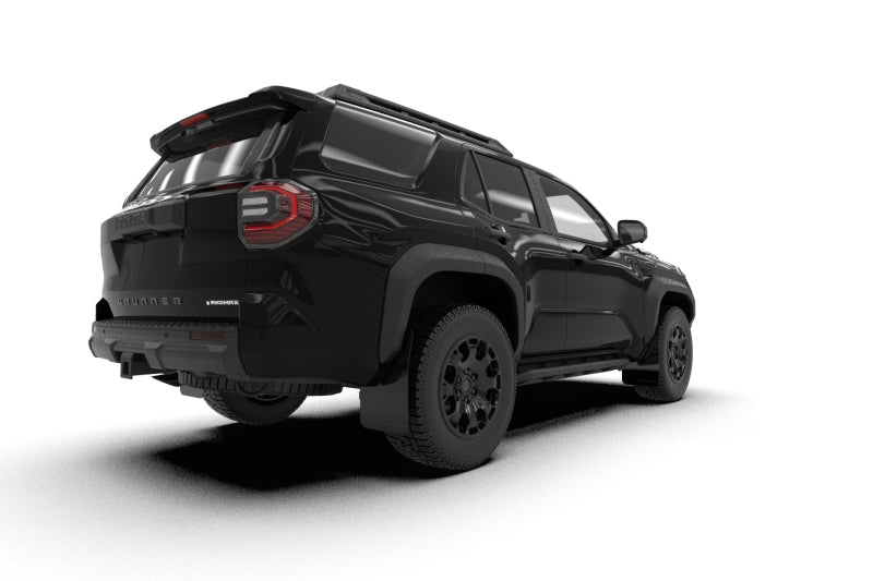 Rally Armor MF148-UR-BLK-MBK - RALMF148-UR-BLK-MBK - Rally Armor 2025+ Toyota 4Runner Black UR Mud Flap w/ Metallic Black Logo - Shipped in Europe - Tuningsupply.com