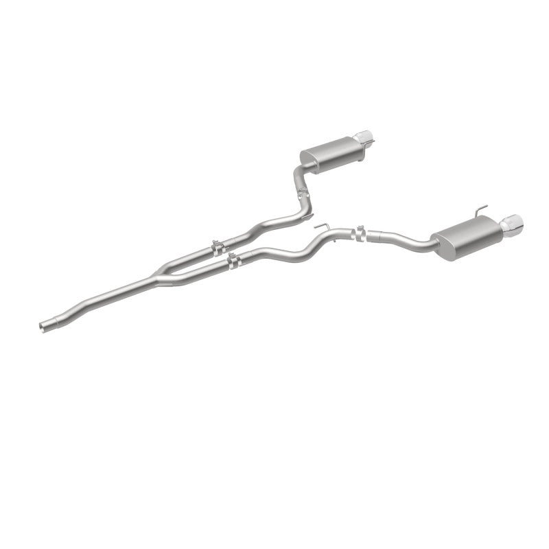 Magnaflow 19097 - MAG19097 - MagnaFlow Cat Back, SS, 2.5in, Street, Dual Split Polished 4.5in Tips 2015 Ford Mustang Ecoboost - Shipped in Europe - Tuningsupply.com