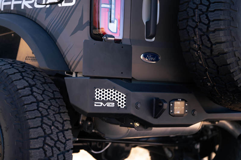 DV8 Offroad - DVERBBR-01 - DV8 Offroad 21-22 Ford Bronco MTO Series Rear Bumper - Shipped in Europe - Tuningsupply.com