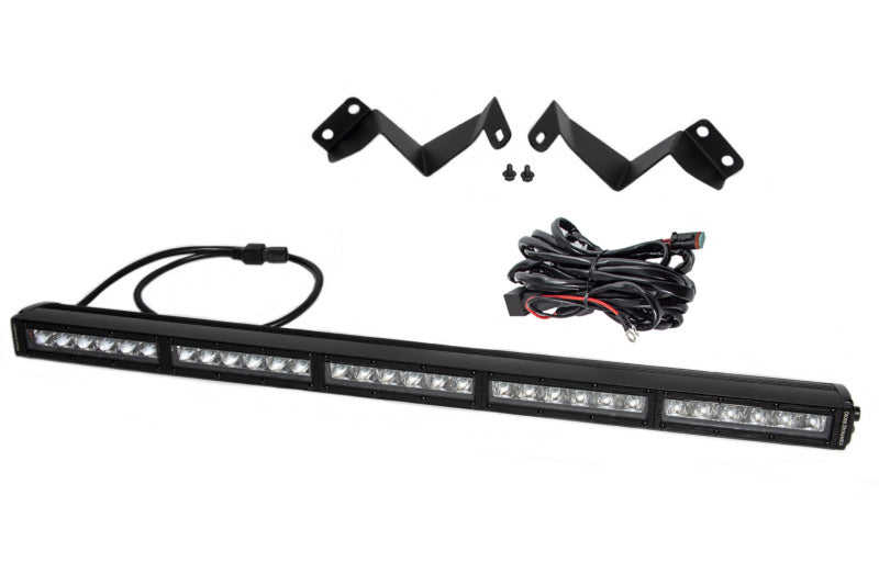 Diode Dynamics DD6072 - DIODD6072 - Diode Dynamics 16-21 Toyota Tacoma SS30 Stealth Lightbar Kit - White Combo - Shipped in Europe - Tuningsupply.com