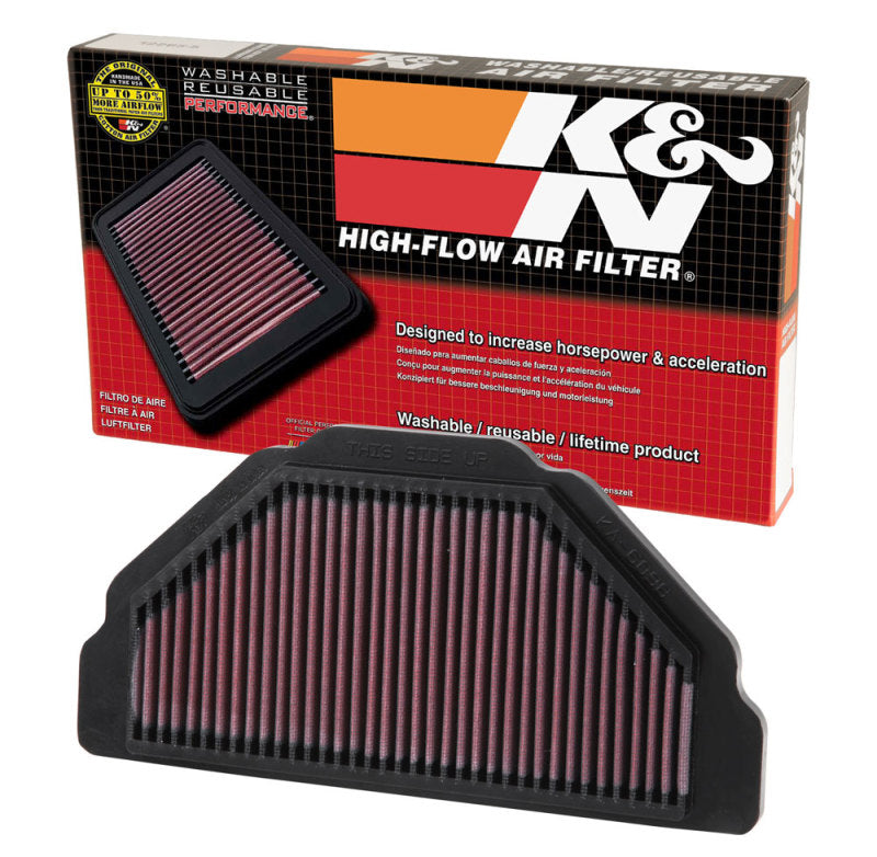 K&N Engineering KA-6098 - KNNKA-6098 - K&N 98-02 Kawasaki ZX6R Ninja/05-08 ZZR600 Air Filter - Shipped in Europe - Tuningsupply.com