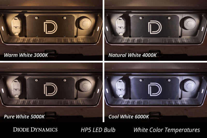 Diode Dynamics DD0028P - DIODD0028P - Diode Dynamics 194 LED Bulb HP5 LED Natural - White (Pair) - Shipped in Europe - Tuningsupply.com
