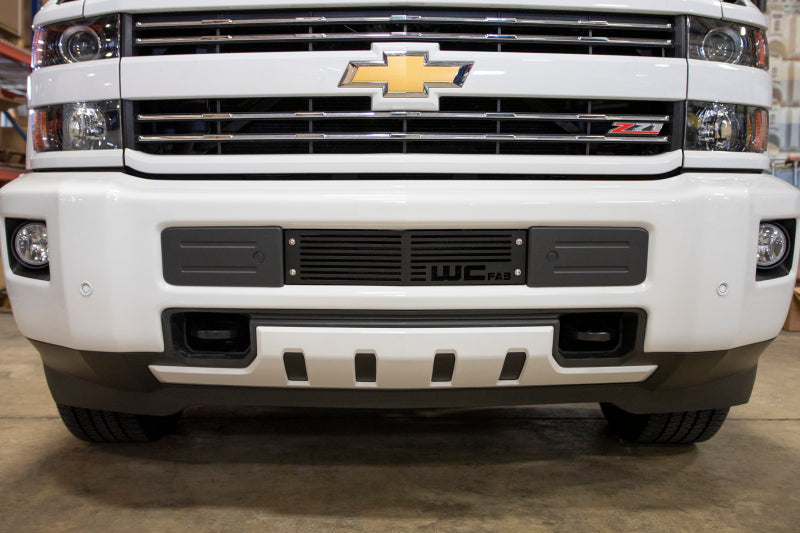 Wehrli WCF100290-GB - WCFWCF100290-GB - Wehrli 15-19 Chevrolet Silverado HD 6.6L LML/L5P Duramax Bumper Grille - Gloss Black - Shipped in Europe - Tuningsupply.com