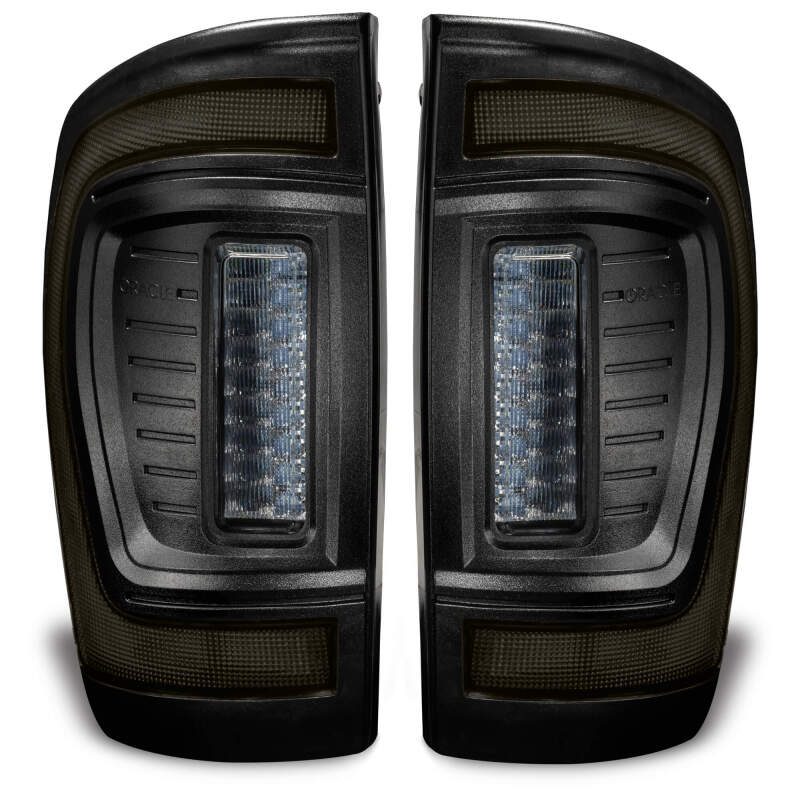 ORACLE Lighting 5911-504-T - ORL5911-504-T - Oracle Lighting 16-23 Gen 3 Toyota Tacoma Black Series Flush Style LED Tail Lights - Shipped in Europe - Tuningsupply.com