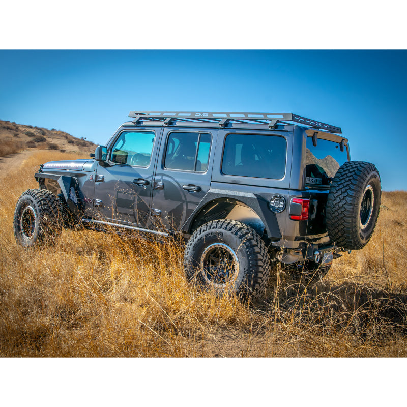 DV8 Offroad RRJL-01 - DVERRJL-01 - DV8 Offroad 18-21 Jeep Wrangler JL 4-Door Roof Rack - Shipped in Europe - Tuningsupply.com