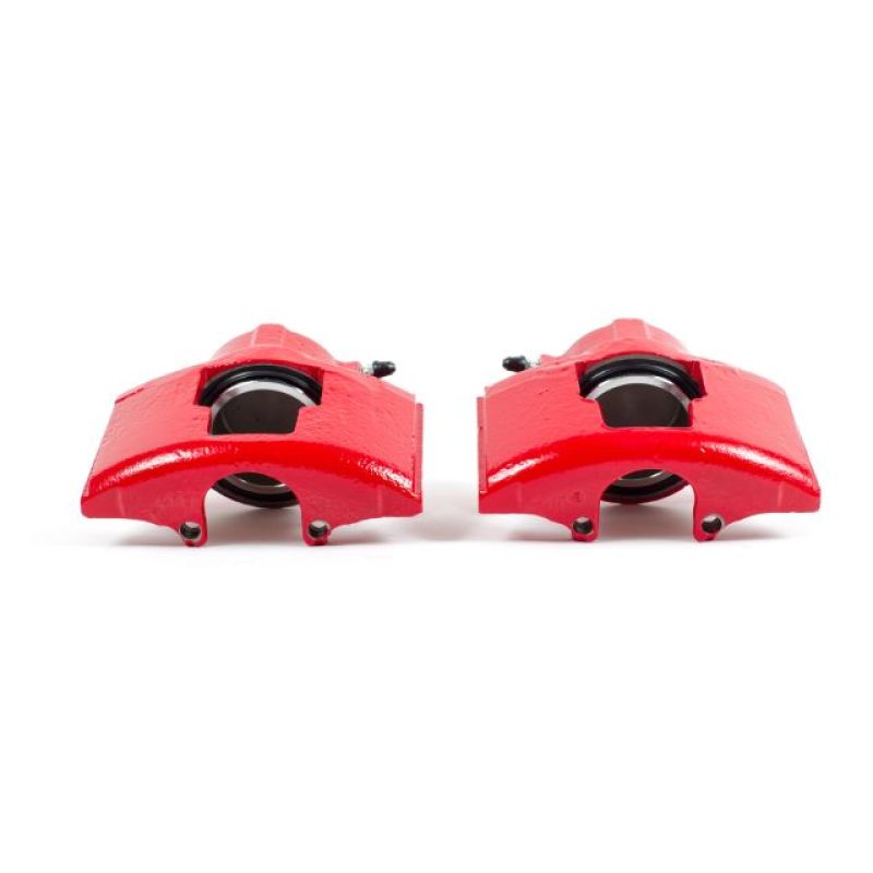 PowerStop S4347 - PSBS4347 - Power Stop 90-00 Chevrolet C3500 Front Red Calipers w/o Brackets - Pair - Shipped in Europe - Tuningsupply.com