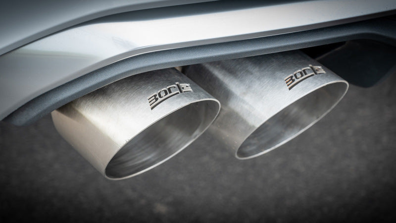 Borla 60749SB - BOR60749SB - Borla 21-25 Audi SQ5 3.0L-V6 AWD Tip Kit (for 141008) - Brushed Steel - Shipped in Europe - Tuningsupply.com