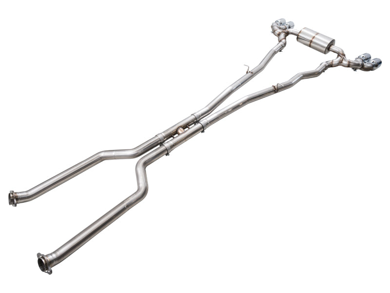 AWE Tuning 3015-42790 - AWE3015-42790 - AWE Tuning BMW G90/G99 M5 Touring Edition Cat-Back Exhaust - Chrome Silver Tips - Shipped in Europe - Tuningsupply.com