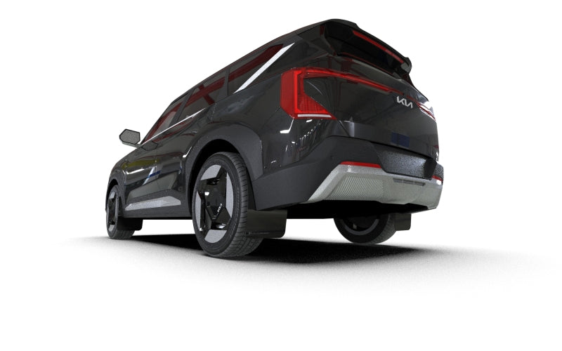 Rally Armor MF140-UR-BLK-MBK - RALMF140-UR-BLK-MBK - Rally Armor 2027 Kia EV5 Black Mud Flap - Metallic Black Logo - Shipped in Europe - Tuningsupply.com