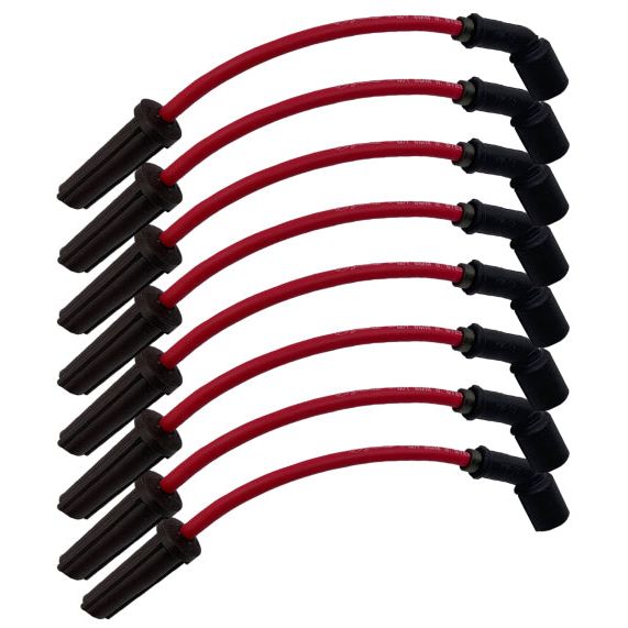 Granatelli Motor Sports 28-1811S-R - GMS28-1811S-R - Granatelli 99-23 GM 6.0L/6.2L LS2/LS3/LSA/LS7/LS9 Cars Hi-Perf Coil-Near-Plug Wire Conn Kit - Red - Shipped in Europe - Tuningsupply.com
