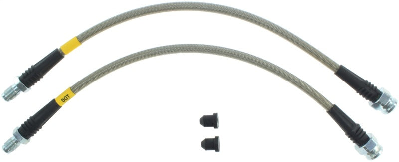Stoptech 950.03501 - STO950.03501 - StopTech 00-04 Ferrari F360/04-05 F360 Stradale Rear Stainless Steel Brake Line Kit - Shipped in Europe - Tuningsupply.com