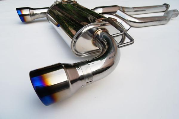 Invidia - INVHS09MEXG3T - Invidia 09+ EVO 10 Q300 Titanium Tip Cat-back Exhaust - Shipped in Europe - Tuningsupply.com