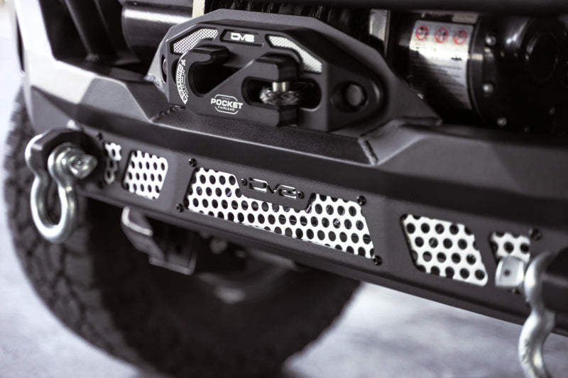 DV8 Offroad FBJL-12 - DVEFBJL-12 - DV8 Offroad 07-18 Jeep Wrangler JK / 18-23 Wrangler JL / 20-23 Gladiator JT MTO Series Front Bumper - Shipped in Europe - Tuningsupply.com