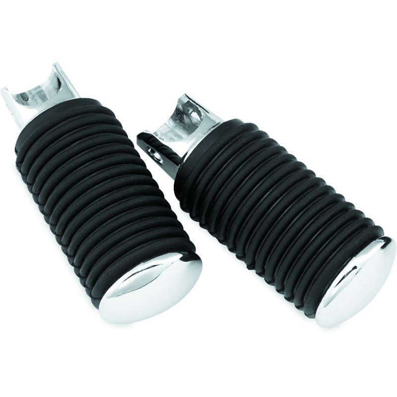 Bikers Choice 490353 - BKC490353 - Bikers Choice 52-85 Chrome Cap Rider Pegs Female Mount Style Replaces H-D 50906-85T - Shipped in Europe - Tuningsupply.com