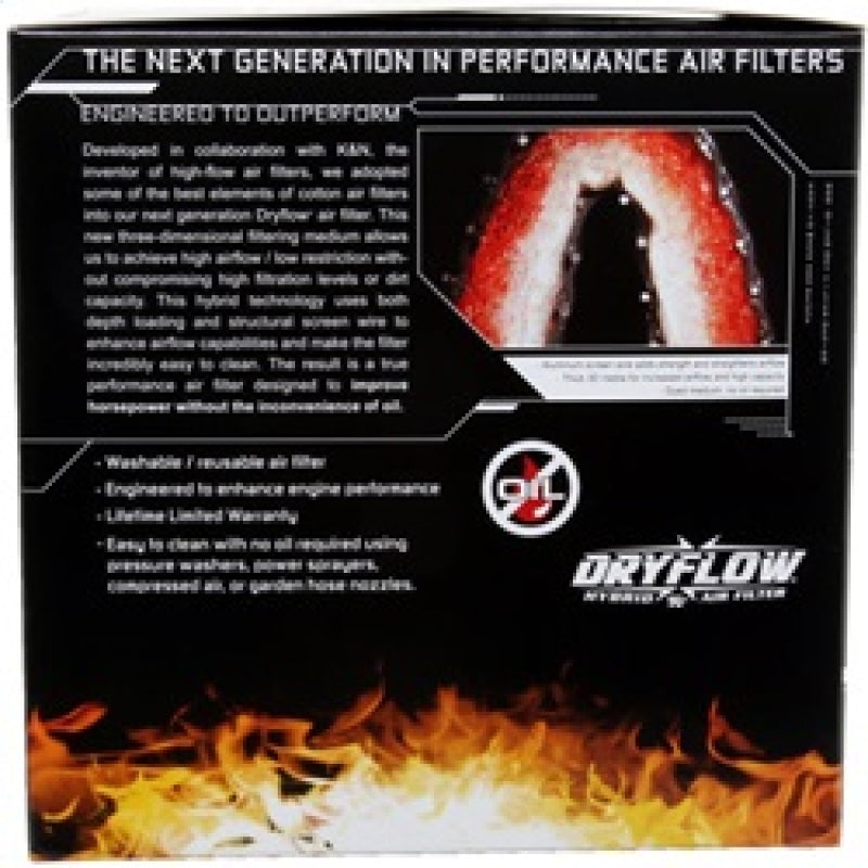 AEM Induction 21-2075DK - AEM21-2075DK - AEM 5in Dryflow Air Filter with 8in Element - Shipped in Europe - Tuningsupply.com