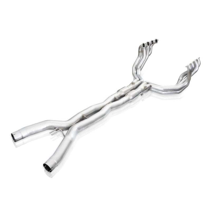 Stainless Works - SSWC72CAT - Stainless Works 2014-18 Corvette 6.2L Headers 2in Primaries w/ High-Flow Cats X-Pipe - Shipped in Europe - Tuningsupply.com
