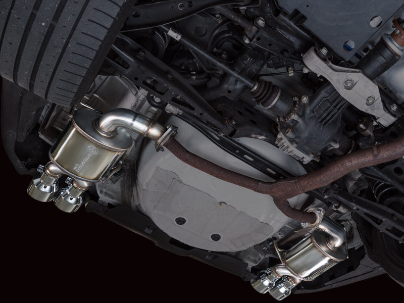 AWE Tuning 3015-42424 - AWE3015-42424 - AWE Tuning 22-25 Subaru VB WRX Touring Edition Axle-Back Exhaust - Chrome Silver Tips - Shipped in Europe - Tuningsupply.com