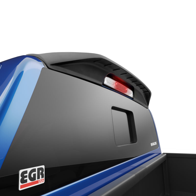 EGR 983559 - EGR983559 - EGR 19-20 Ford Ranger Super Crew Rear Cab Truck Spoiler - Matte Black - Shipped in Europe - Tuningsupply.com