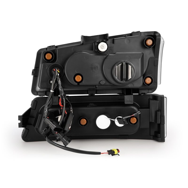 AlphaRex 880255 - ARX880255 - AlphaRex 03-06 Chevy Silverado 1500/2500HD/3500HD/Avalanche Chrome NOVA LED Proj Headlights - Shipped in Europe - Tuningsupply.com