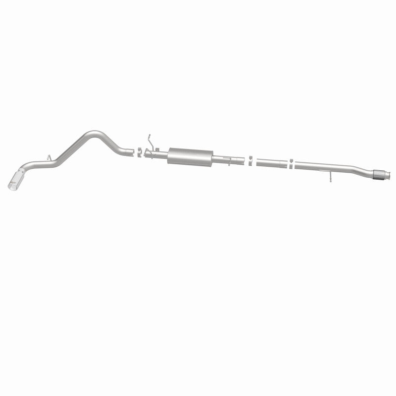 Magnaflow 15267 - MAG15267 - Magnaflow 14 Chevy Silverado V8 5.3L CC/EC Cab Single P/S Rear Exit Stainless Cat Back Perf Exhaust - Shipped in Europe - Tuningsupply.com