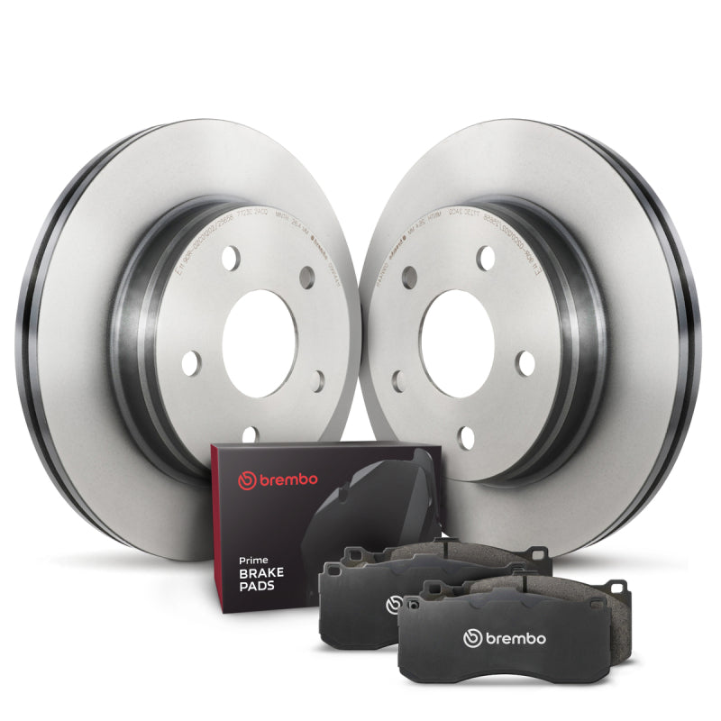 Brembo OE KT04360 - BREKT04360 - Brembo OE 08-15 Audi TT Quattro/12-13 TT RS Quattro/09-15 TTS Quattro Rear Disc Brake Kit - Shipped in Europe - Tuningsupply.com
