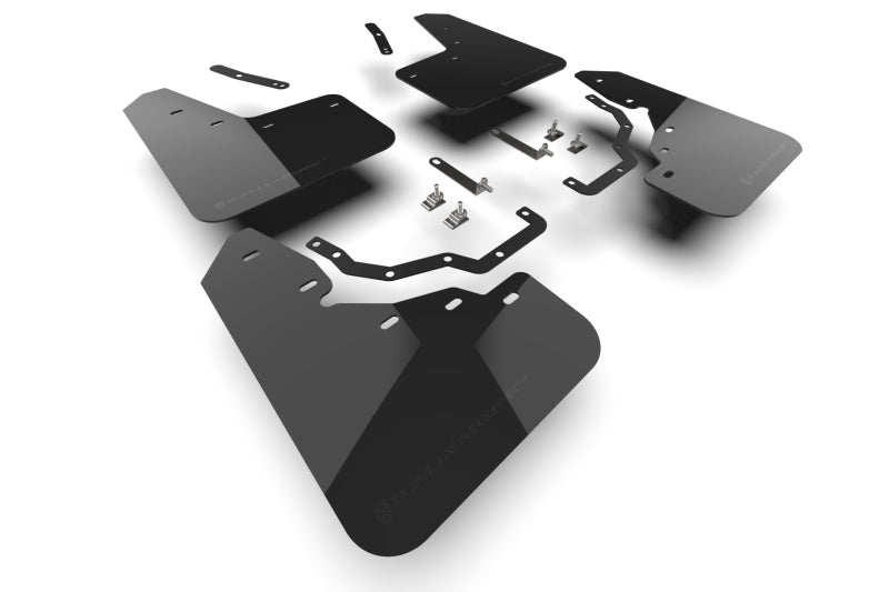 Rally Armor MF142-UR-BLK-MBK - RALMF142-UR-BLK-MBK - Rally Armor 2024+ Lexus GX-550 Overtrail Black UR Mud Flap Metallic Black Logo - Shipped in Europe - Tuningsupply.com