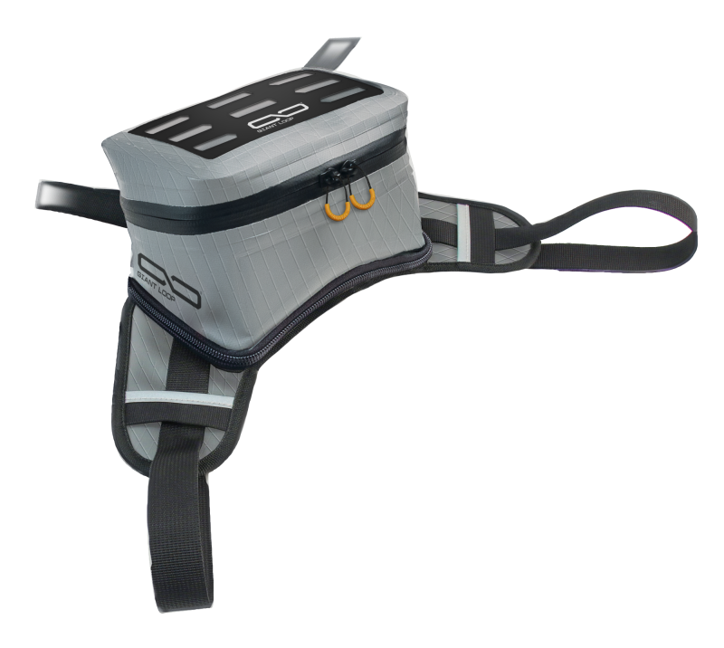 Giant Loop BNR25-G - GIABNR25-G - Giant Loop Buckin Roll Tank Bag 1.5L - Gray - Shipped in Europe - Tuningsupply.com