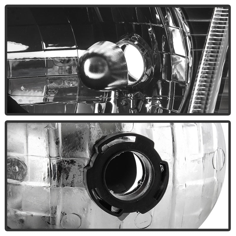 SPYDER 9042614 - SPY9042614 - xTune 01-03 Ford Explorer Sport 4pc OEM Style Headlights w/Corner - Black (HD-JH-FEXP01-ST-BK) - Shipped in Europe - Tuningsupply.com