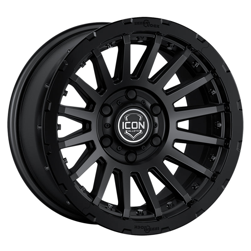 ICON 23618909060SB - ICO23618909060SB - ICON Recon Pro 18x9 6 x 5.5 25mm Offset 6in BS 95.1mm Bore Satin Black Wheel - Shipped in Europe - Tuningsupply.com
