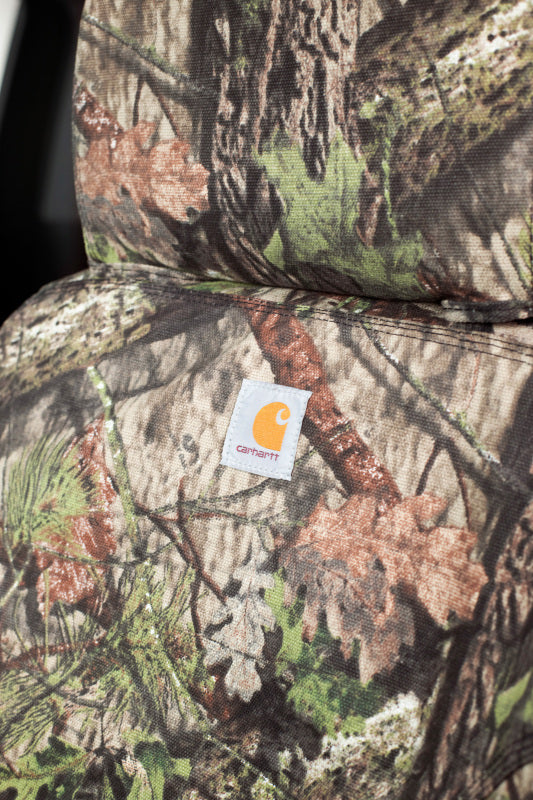 Covercraft SSC3475CAMB - CVRSSC3475CAMB - Covercraft 19-24 Chevrolet Silverado Carhartt Camo SeatSaver Front Row Seat Covers - Mossy Oak - Shipped in Europe - Tuningsupply.com