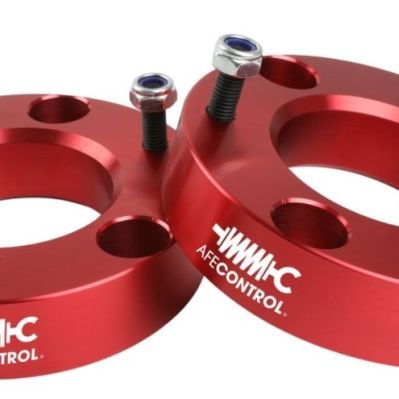 aFe 416-40T001-R - AFE416-40T001-R - aFe CONTROL 2.0 IN Leveling Kit 07-21 GM 1500 - Red - Shipped in Europe - Tuningsupply.com