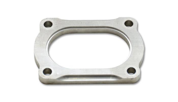 Vibrant 13176S - VIB13176S - Vibrant T304 SS 4 Bolt Flange for 3.5in O.D. Oval tubing - Shipped in Europe - Tuningsupply.com