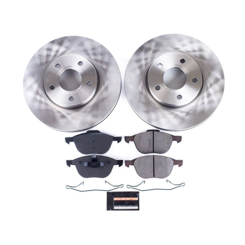 PowerStop KOE5976 - PSBKOE5976 - Power Stop 13-18 Ford C-Max Front Autospecialty Brake Kit - Shipped in Europe - Tuningsupply.com