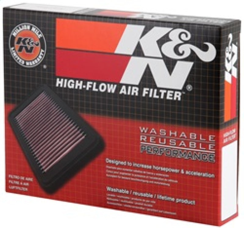 K&N Engineering 33-2955 - KNN33-2955 - K&N 08 Ford Fiesta 1.25L-L4 Drop In Air Filter - Shipped in Europe - Tuningsupply.com