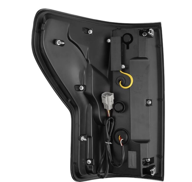 AlphaRex 670052 - ARX670052 - AlphaRex 07-13 Toyota Tundra Nova-Series LED Tail Lights - Black Red - Shipped in Europe - Tuningsupply.com