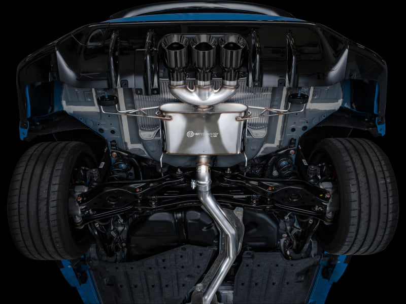 AWE Tuning 3015-53287 - AWE3015-53287 - AWE Tuning 2023 Honda Civic Type R FL5 Touring Edition Exhaust w/ Triple Diamond Black Tips - Shipped in Europe - Tuningsupply.com