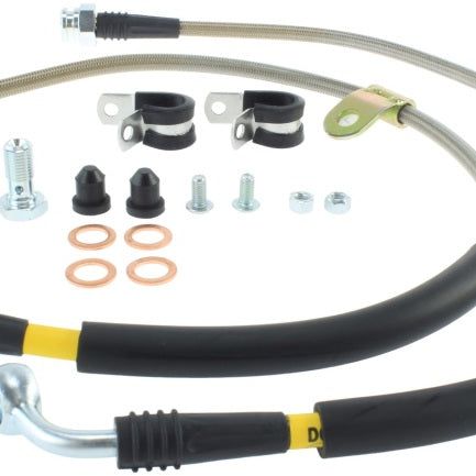 Stoptech 950.65003 - STO950.65003 - StopTech 97-05 Ford F-150 Stainless Steel Front Brake Lines - Shipped in Europe - Tuningsupply.com