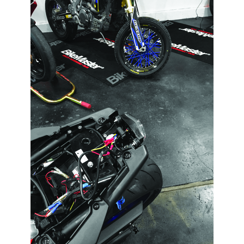 BikeMaster 266262 - BKM266262 - BikeMaster LED Mini Tail Light w/ License Plate Light - Shipped in Europe - Tuningsupply.com