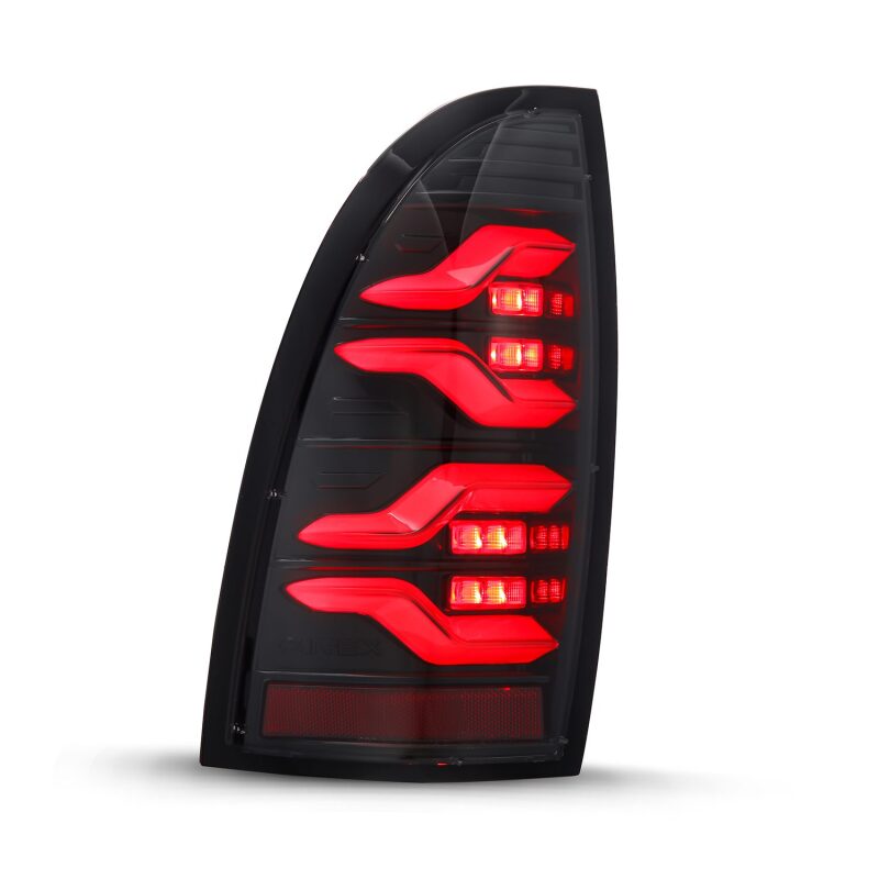 AlphaRex 680050 - ARX680050 - AlphaRex 05-15 Toyota Tacoma LUXX LED Taillights Alpha Blk w/Activ Light/Seq Signal - Shipped in Europe - Tuningsupply.com