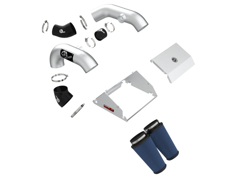 aFe 52-10015RH - AFE52-10015RH - aFe Rapid Induction Pro 5R Cold Air Intake System Brushed 21-22 Ford F-150 Raptor V6-3.5L (tt) - Shipped in Europe - Tuningsupply.com