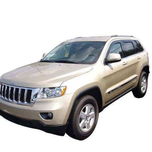 AVS 194252 - AVS194252 - AVS 11-18 Jeep Grand Cherokee (Not L Model) Ventvisor In-Chnl FRT & RR Window Deflectors 4pc - Smoke - Shipped in Europe - Tuningsupply.com