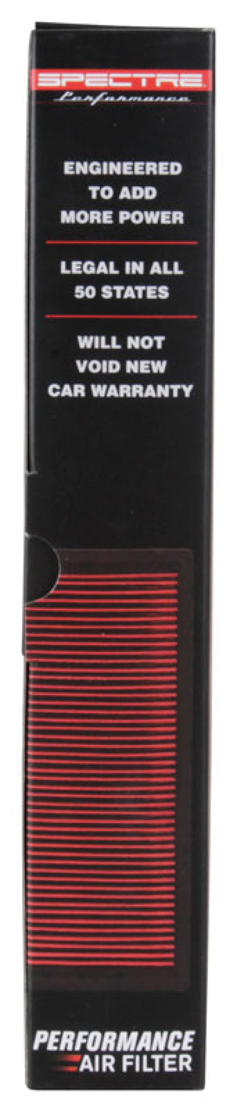 Spectre HPR7440 - SPEHPR7440 - Spectre 2018 Nissan Frontier 4.0L V6 F/I Replacement Panel Air Filter - Shipped in Europe - Tuningsupply.com